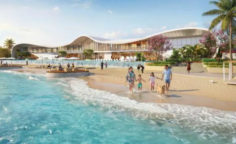 Waterfront zone at Nagpur Marina